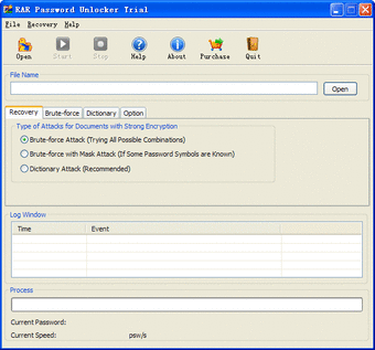 Image 0 for RAR Password Unlocker