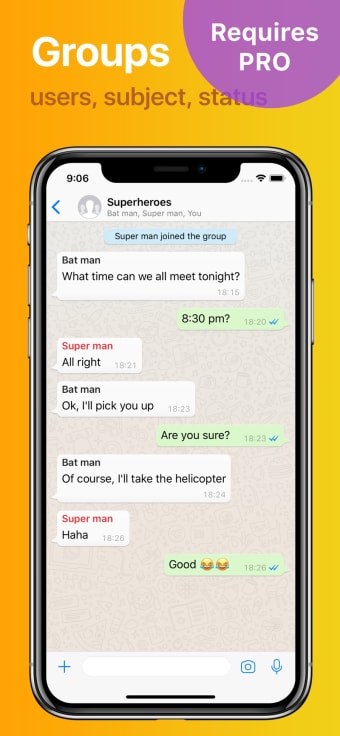 Image 0 for WhatsFun - Fake chats