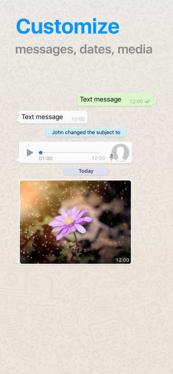 Image 1 for WhatsFun - Fake chats