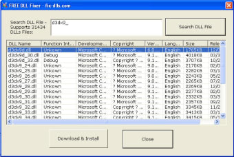 Image 1 for Free DLL Fixer