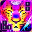 Icon of program: Neon coloring book for ad…