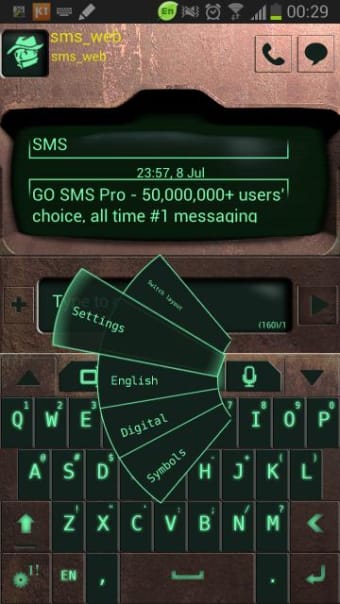 Image 1 for Go Keyboard Pip Boy 3000 …