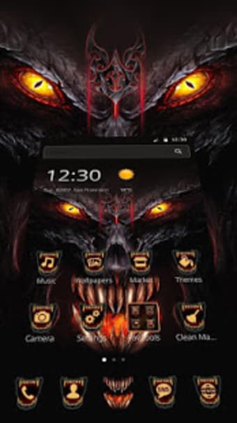 Image 0 for Horror Devil Skull Blood …