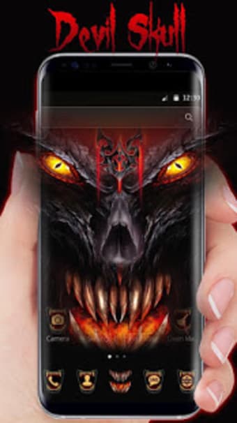 Image 2 for Horror Devil Skull Blood …