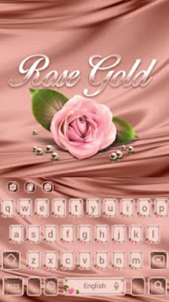Image 0 for Rose Gold Emoji Keyboard