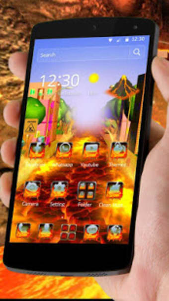 Image 2 for Flowing Lava Theme