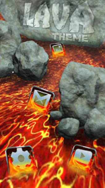 Image 1 for Flowing Lava Theme