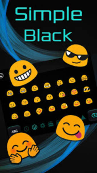 Image 3 for Simple Cool Black Keyboar…