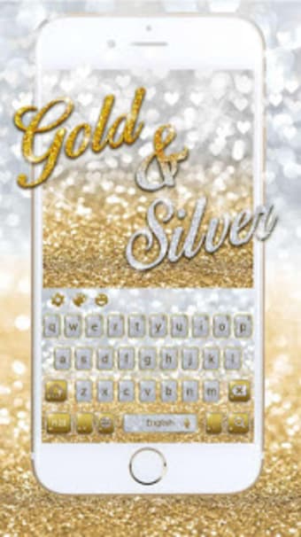 Image 2 for Gold and Silver Glitter K…