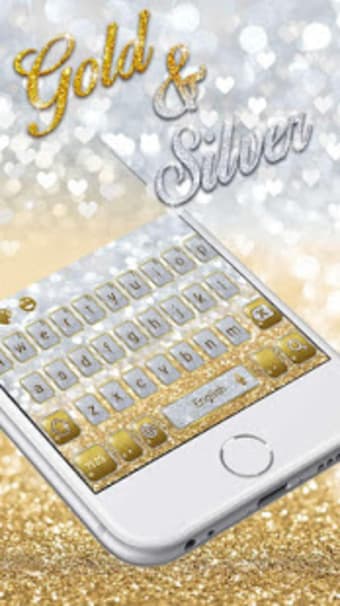 Image 0 for Gold and Silver Glitter K…