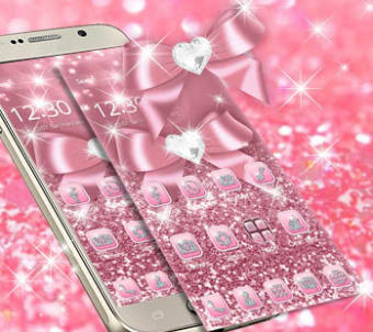 Image 3 for Rose Gold Shiny Diamond P…