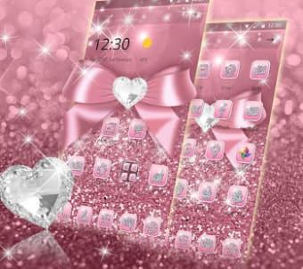 Image 0 for Rose Gold Shiny Diamond P…