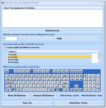 Image 0 for Hold Down Key On Keyboard…