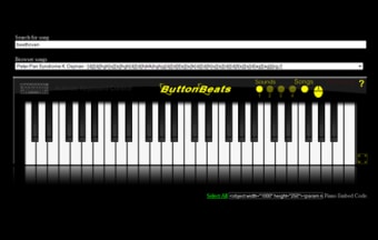 Image 0 for ButtonBeats Virtual Piano…