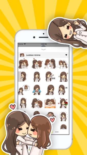 Image 2 for Lesbian Sticker