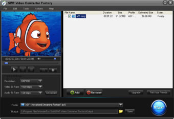 Image 0 for SWF Video Converter Facto…