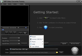 Image 0 for Free 3GP Video Converter …