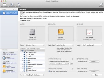 Image 2 for Carbon Copy Cloner