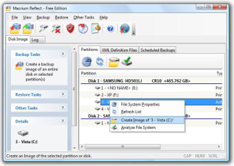 Image 2 for Macrium Reflect Free