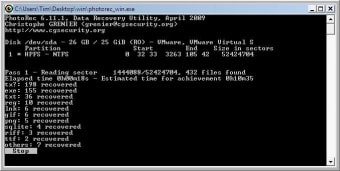 Image 0 for TestDisk & PhotoRec