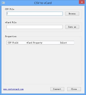 Image 0 for CSV to vCard