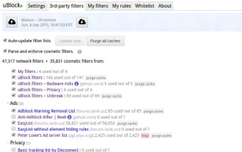 Image 2 for uBlock Origin for Chrome