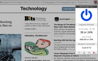 Image 0 for uBlock Origin for Chrome