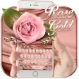 Icon of program: Rose Gold Emoji Keyboard