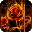 Icon of program: Fiery Rose Live Wallpaper