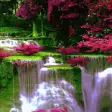 Icon of program: Waterfall Flowers LWP