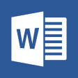 Icon of program: Microsoft Word