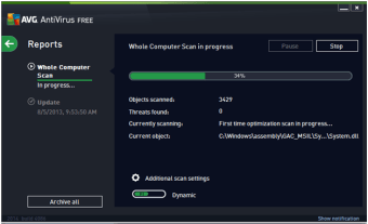 Image 1 for AVG AntiVirus Free