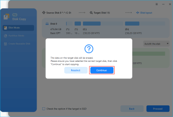 Image 2 for EaseUS Disk Copy