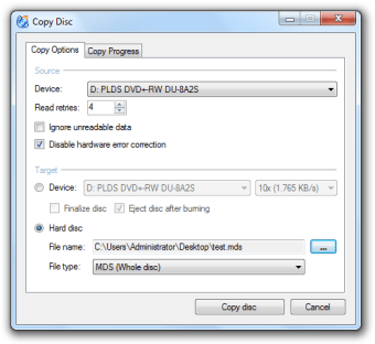 Image 0 for CDBurnerXP Portable (32-b…