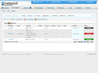 Image 0 for Metasploit