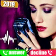 Icon of program: Fake call voice changer :…